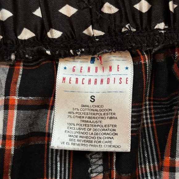 San Francisco Giants Cropped Pajama Bottoms Women's Small Genuine Merchandise - Picture 7 of 8
